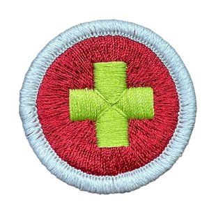BSA Boy Scouts of America First Aid Merit Badge Patch